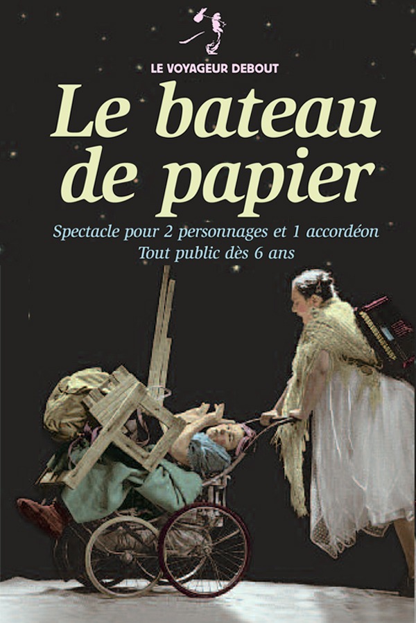 Affiche du spectacle Le bateau de papier